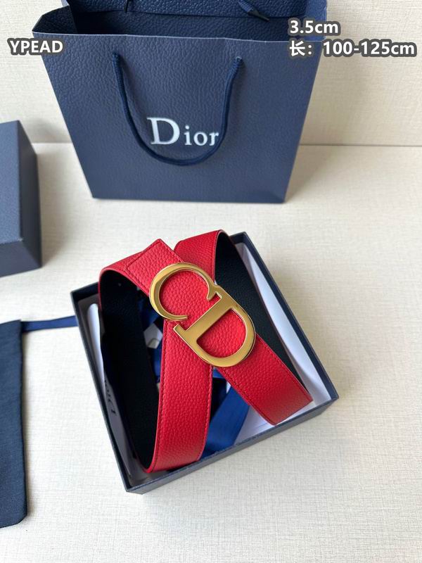 Dior belt 35mmX100-125cm 8L36